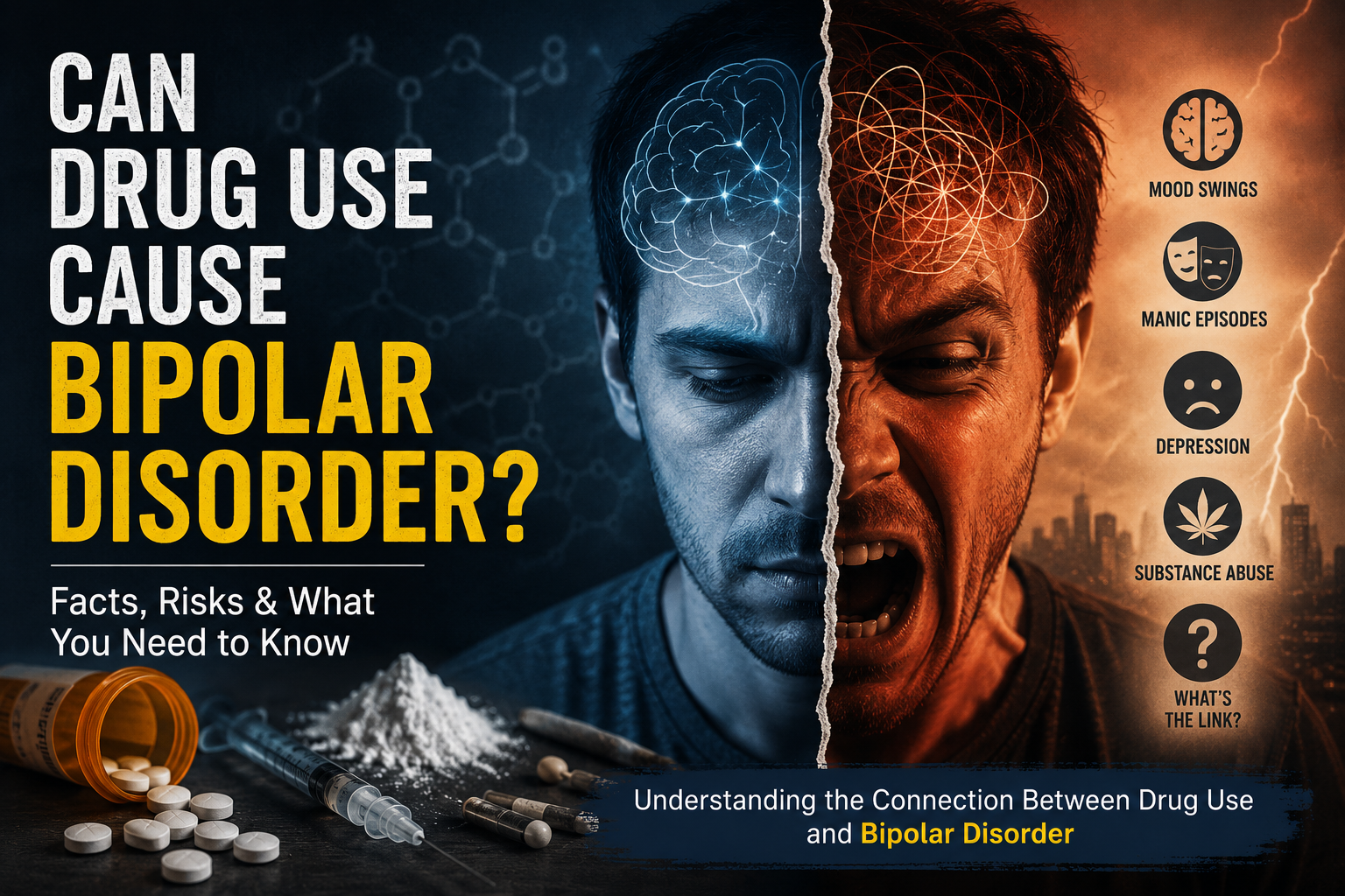 can drug use cause bipolar disorder