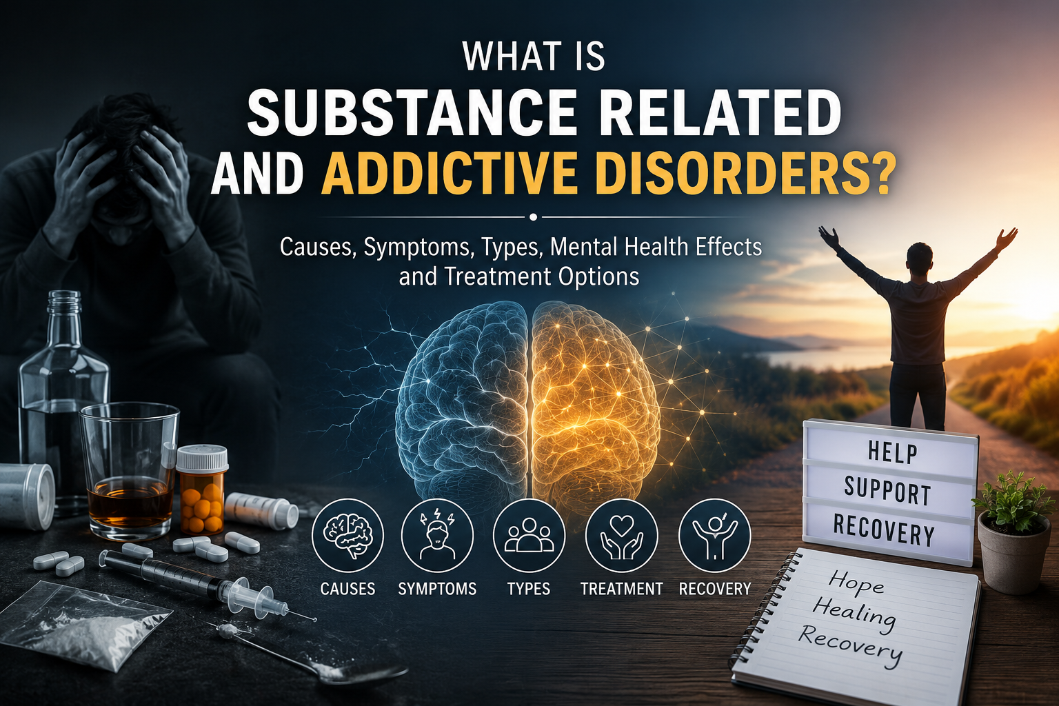 what is substance related and addictive disorders