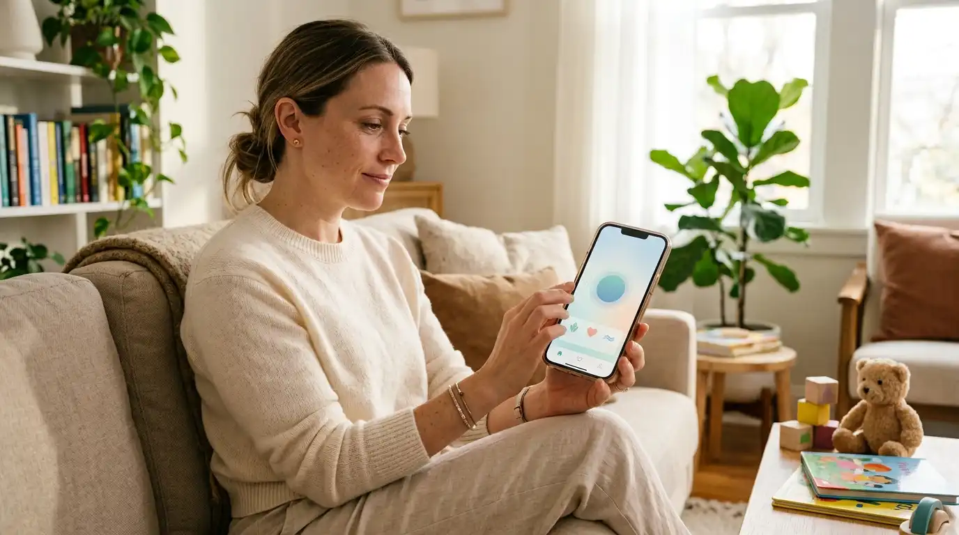 best mental health apps for overwhelmed moms